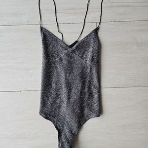 House of Harlow x Revolve Glitter Bodysuit